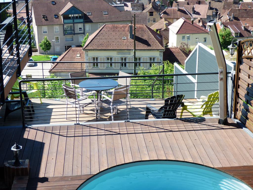 Bed and Breakfast La Colline Aux Yeux Doubs Baume-les-Dames Exterior foto